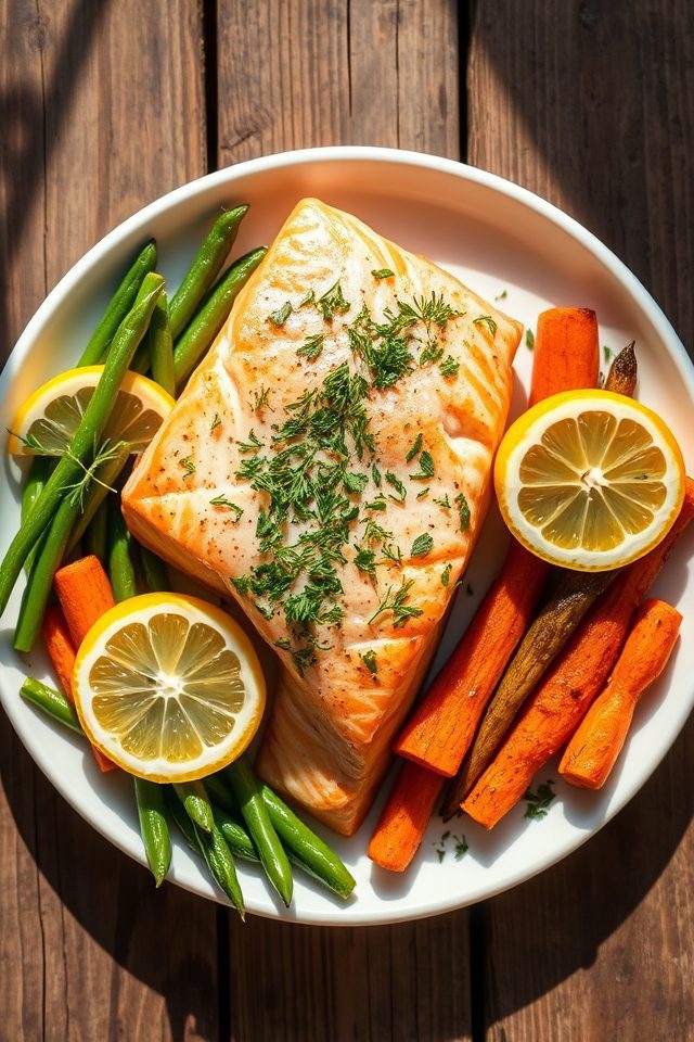 salmon lemon herb baked
