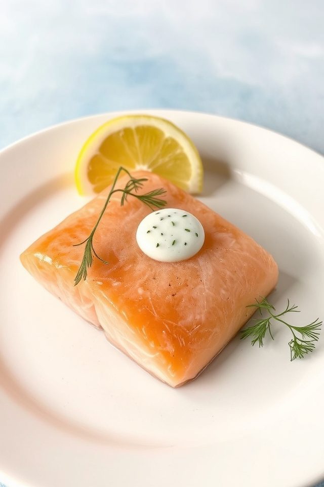 salmon with dill sauce