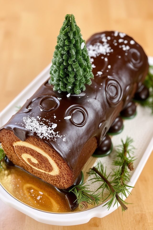 salted caramel christmas dessert