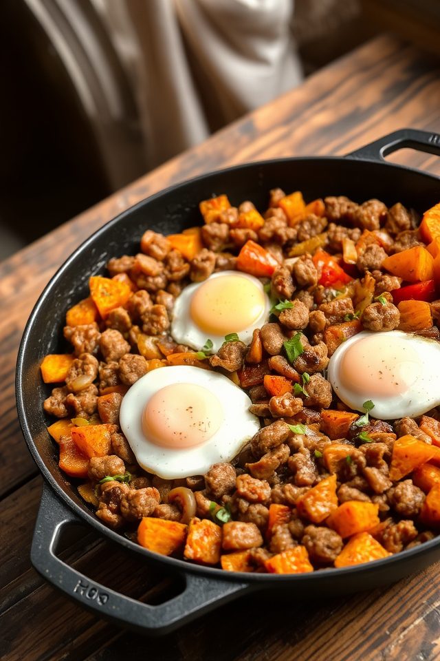 sausage sweet potato breakfast