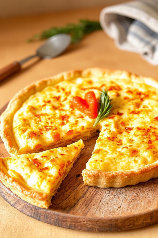 savory carrot cheese dish