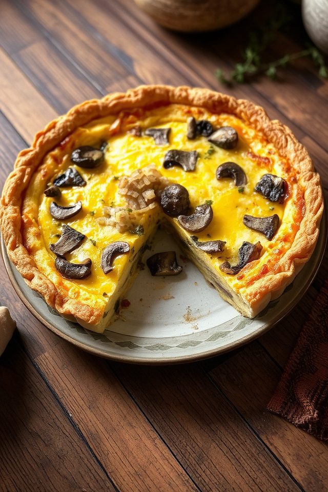 savory french quiche delight