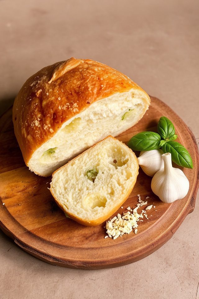 savory garlic bread delight