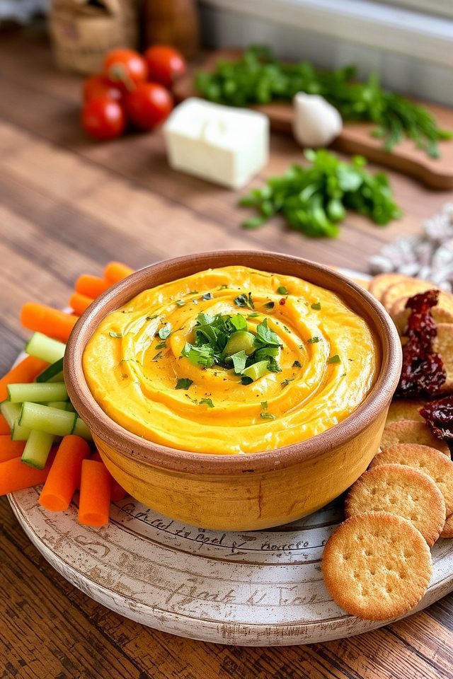 savory garlic dip delight