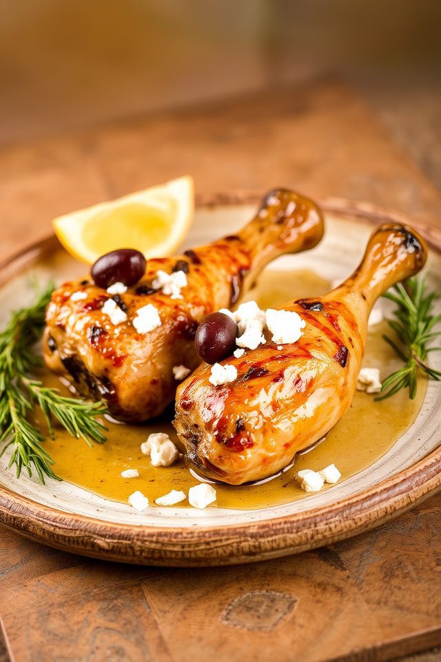 savory greek chicken dish