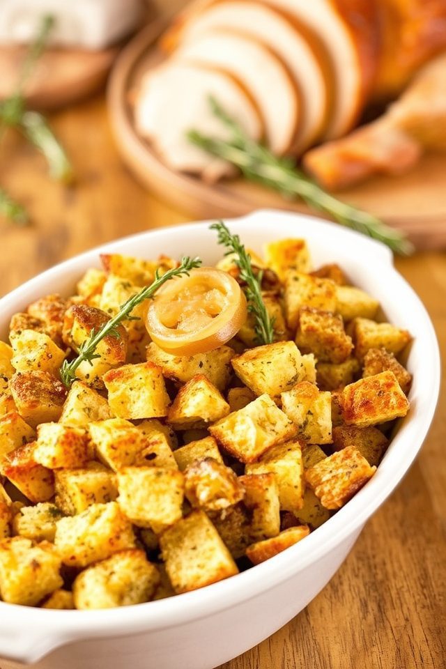 savory holiday bread filling