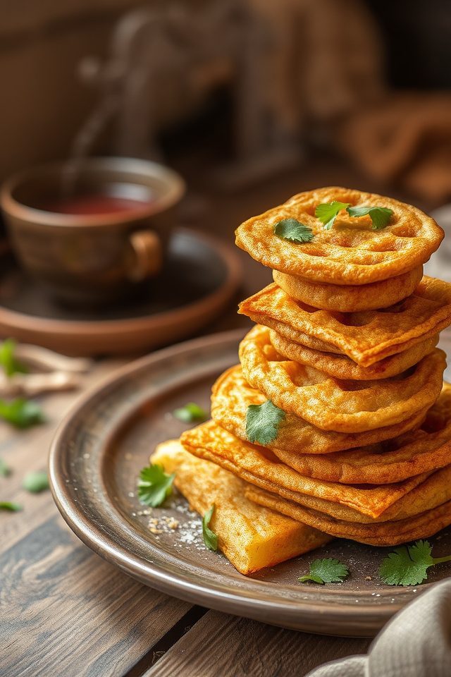 savory indian tea snack