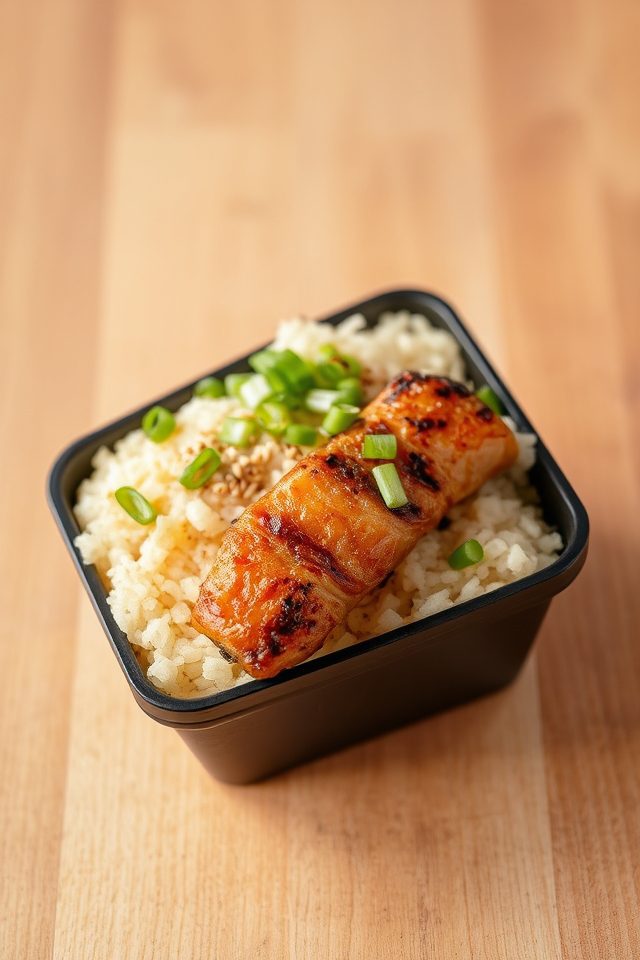 savory japanese teriyaki rice