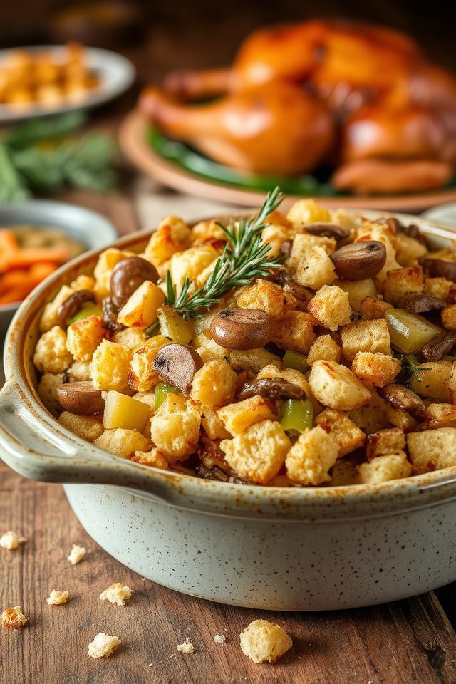 savory mushroom leek filling