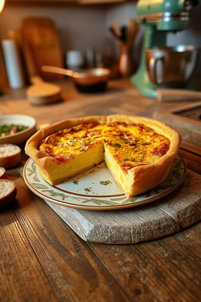 savory quiche for brunch