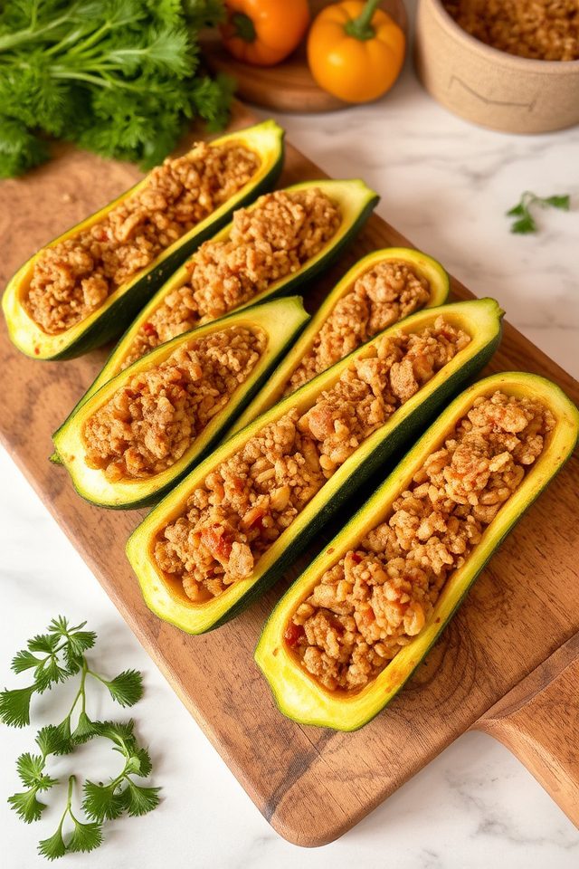 savory stuffed summer dish