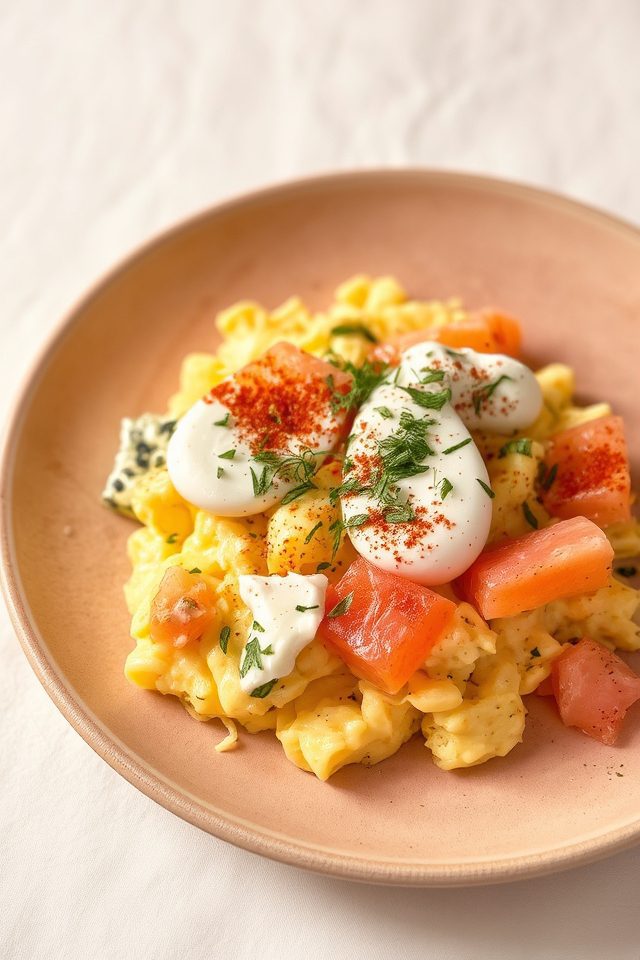 scrambled eggs with twist