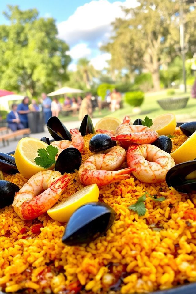 seafood for outdoor gatherings