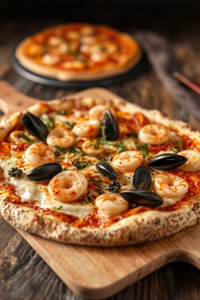 seafood lovers perfect pizza