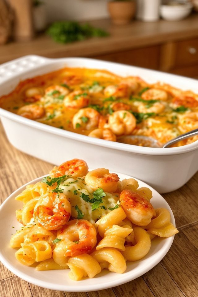 seafood pasta quick dinner