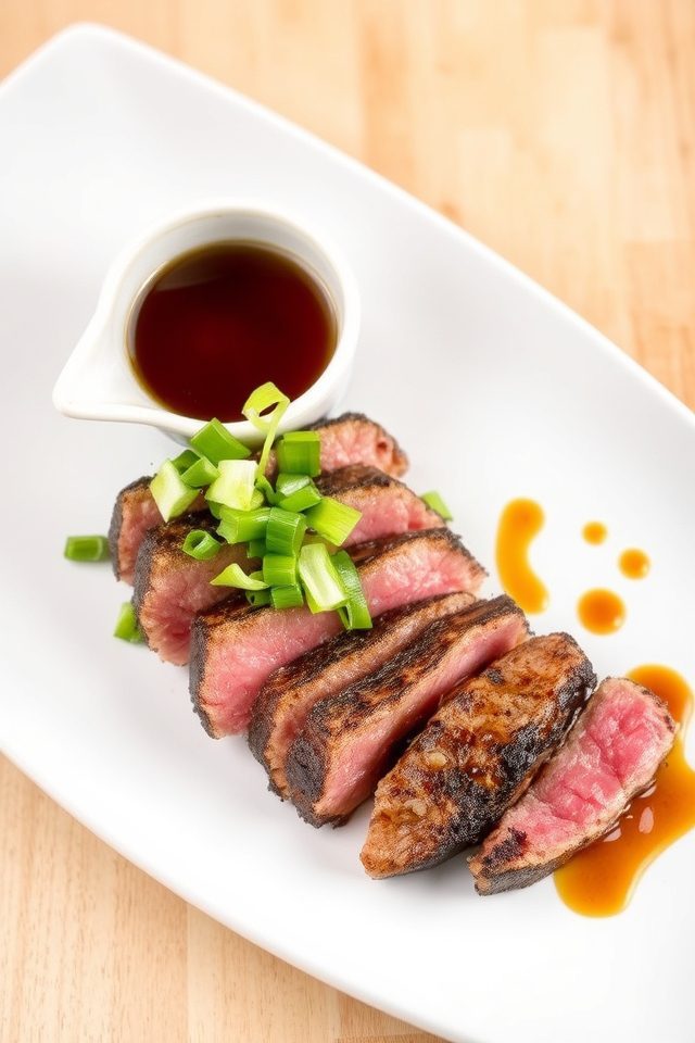 seared tuna soy sauce