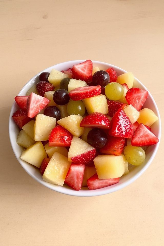 seasonal fruits chilled together