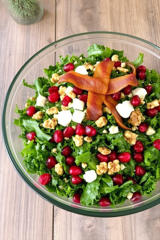 seasonal greens winter salad