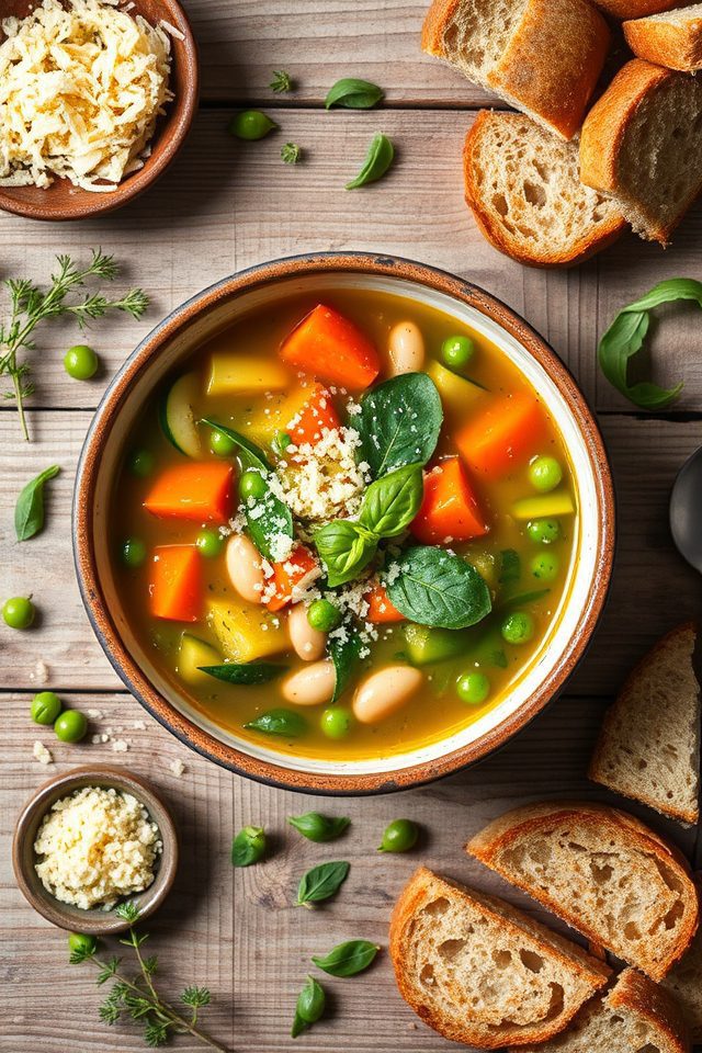 seasonal italian veggie soup