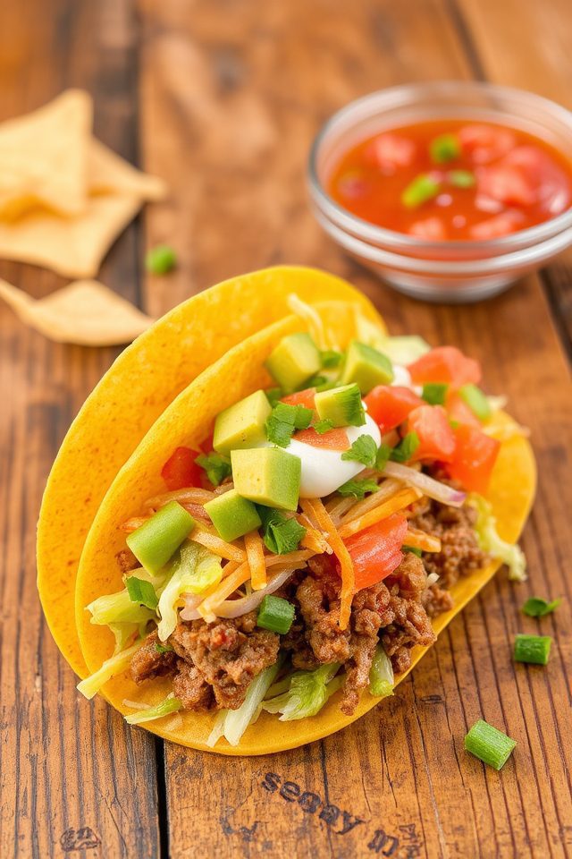seasoned beef taco recipe