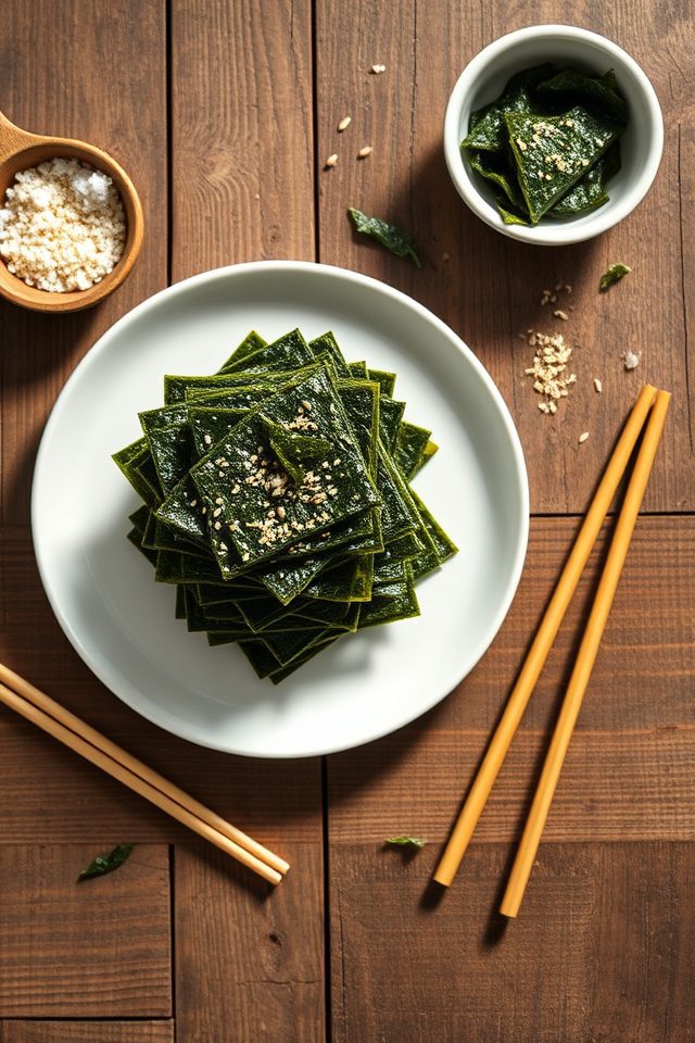 seaweed based crispy snack