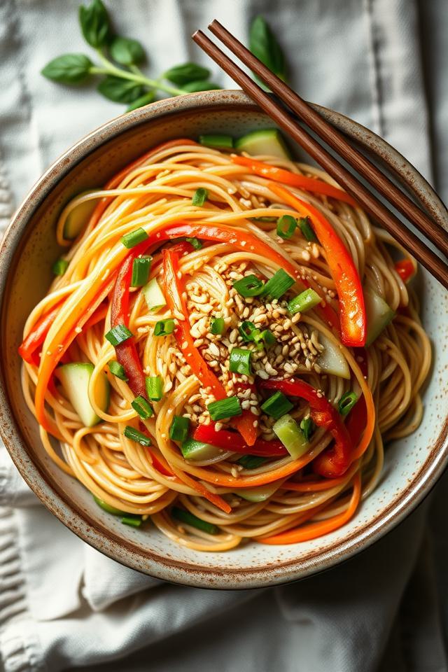 sesame noodle salad recipe