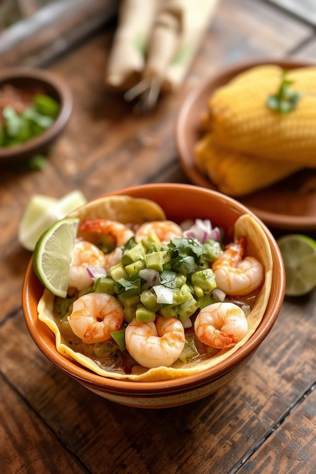 shrimp tacos bowl recipe