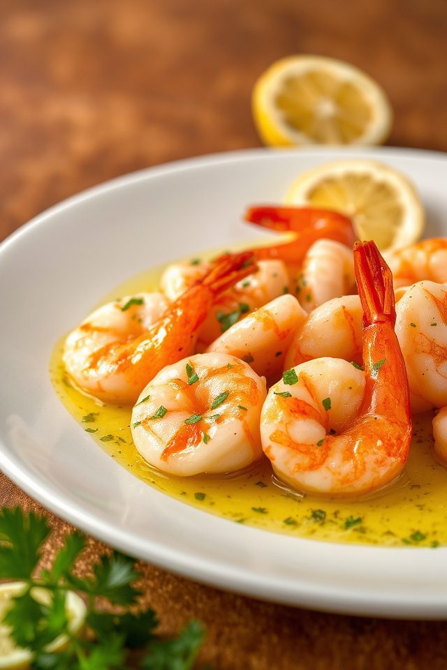 shrimp with lemon sauce