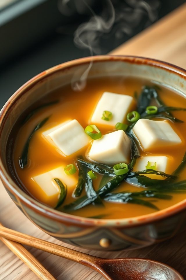 silken tofu seaweed miso