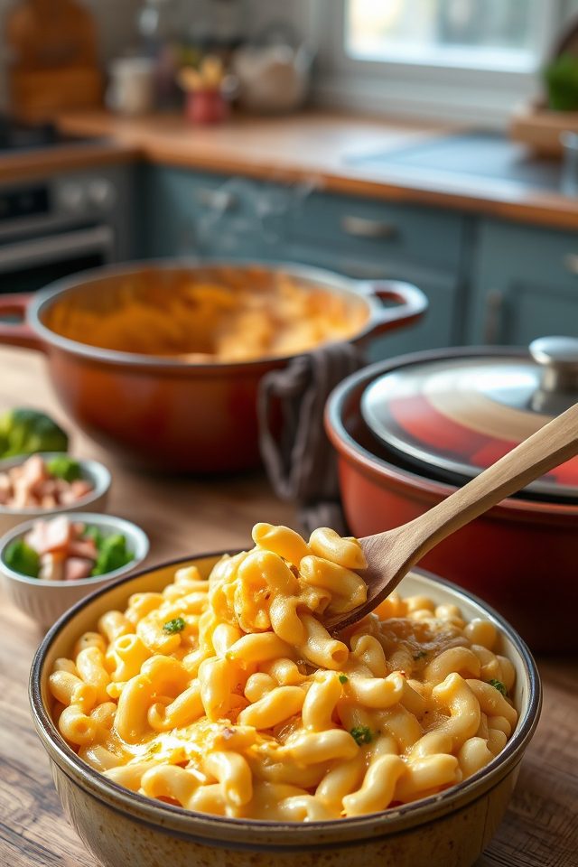 simple cheesy pasta dish