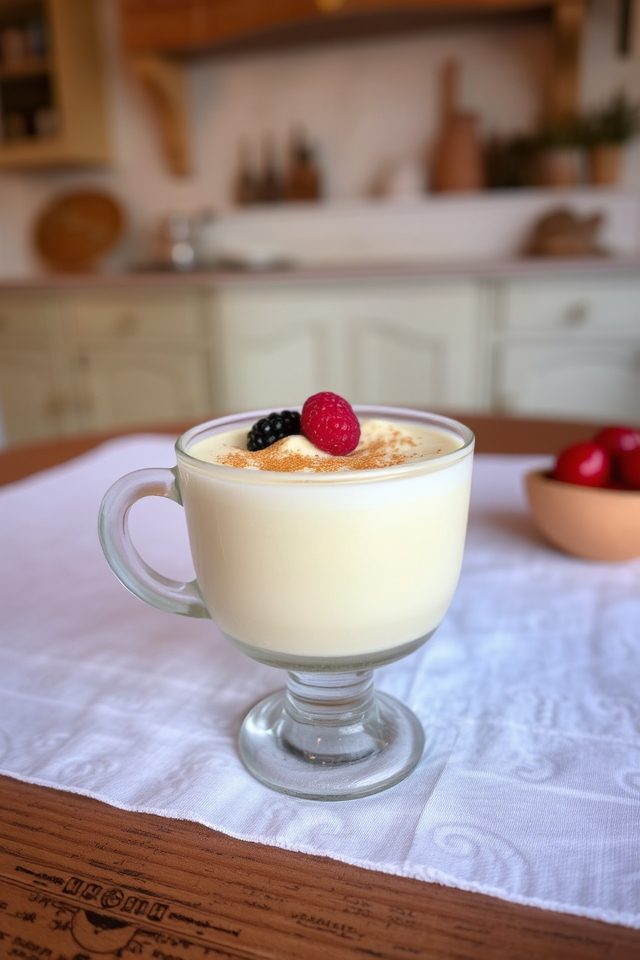 simple comforting vanilla treat