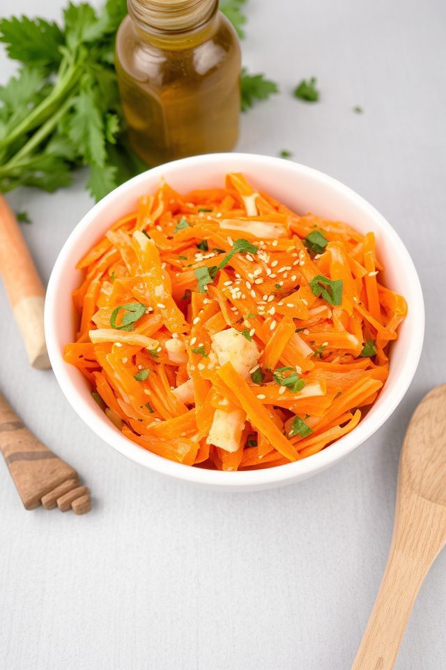 simple healthy carrot salad