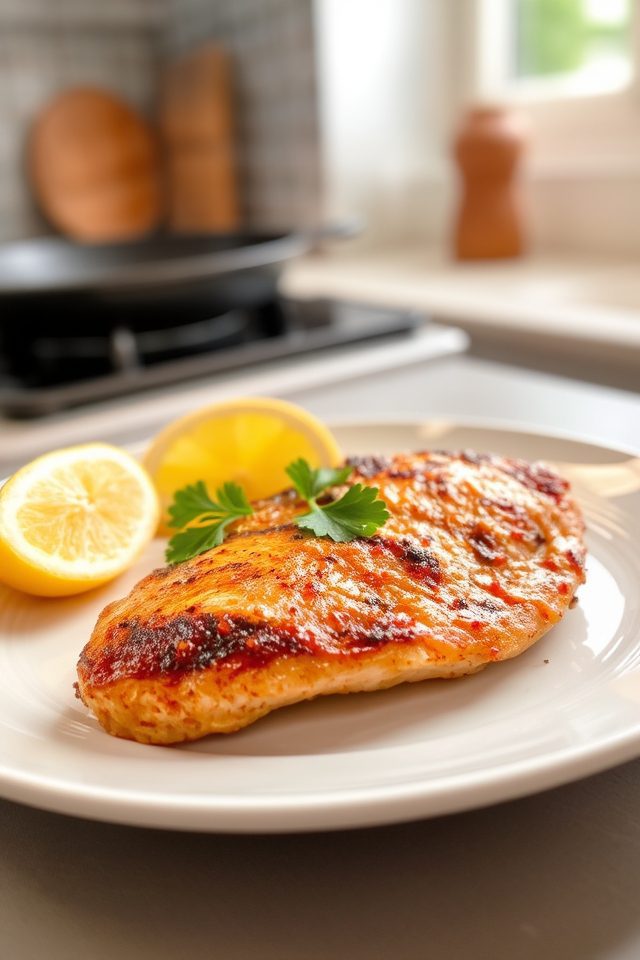 simple pan fried chicken