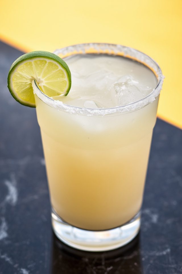 simple tequila lime cocktail