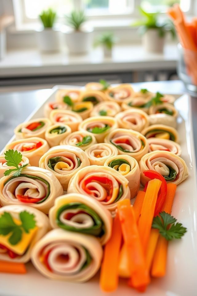 simple turkey cheese snack