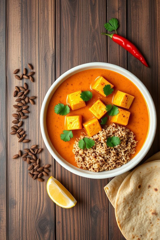 simple vegetarian indian dish