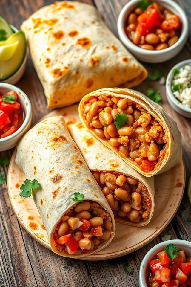 simple vegetarian mexican dish