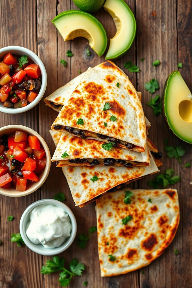 simple vegetarian mexican dish