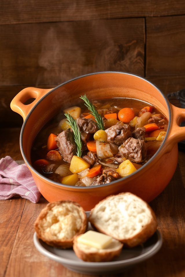 slow cooked beef stew