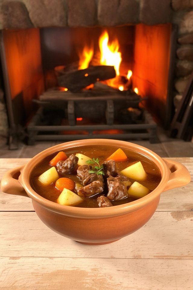 slow cooked beef stew
