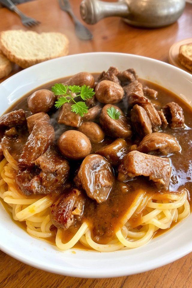 slow cooked brisket delight