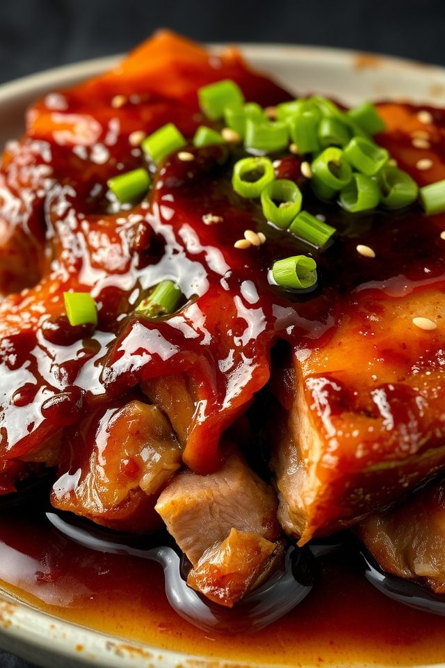 slow cooked pork belly
