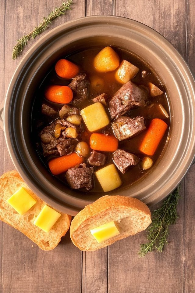 slow cooker beef stew