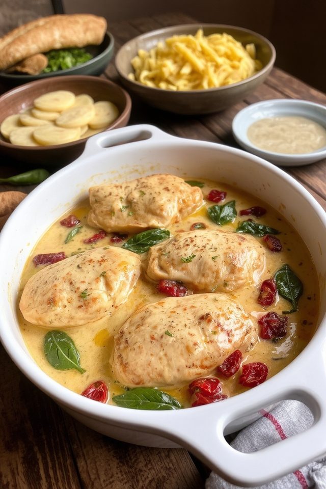 slow cooker creamy chicken
