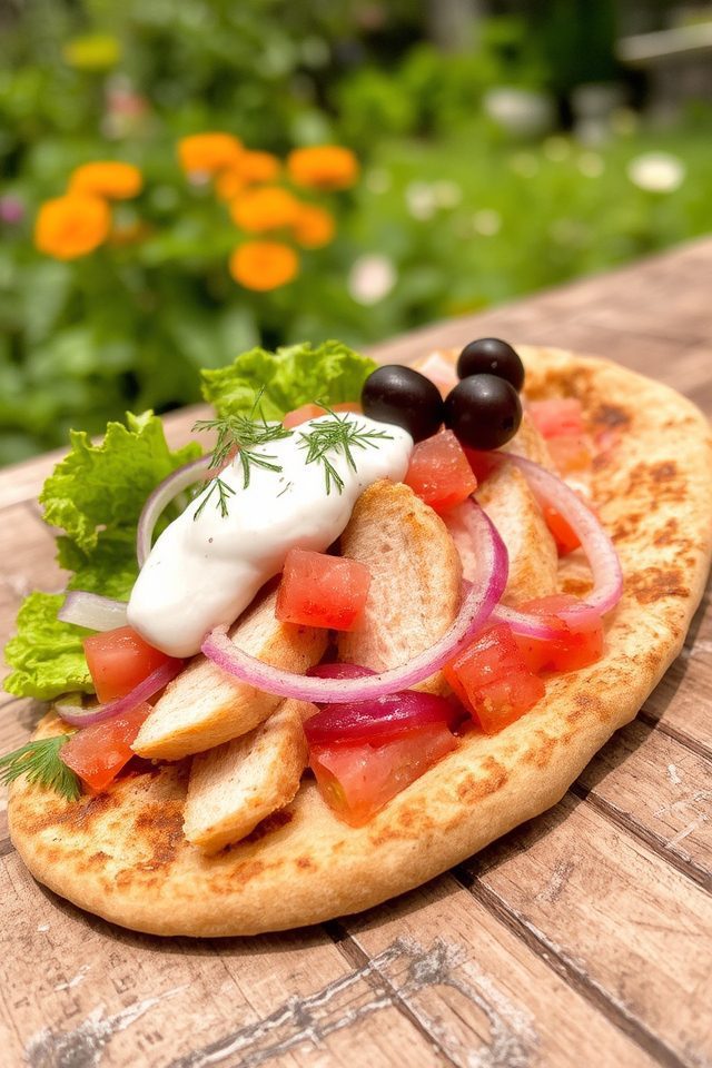 slow cooker greek gyros