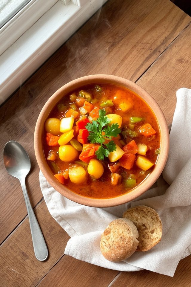 slow cooker vegetable stew