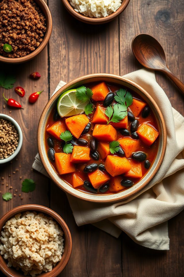 slow cooker vegetarian curry