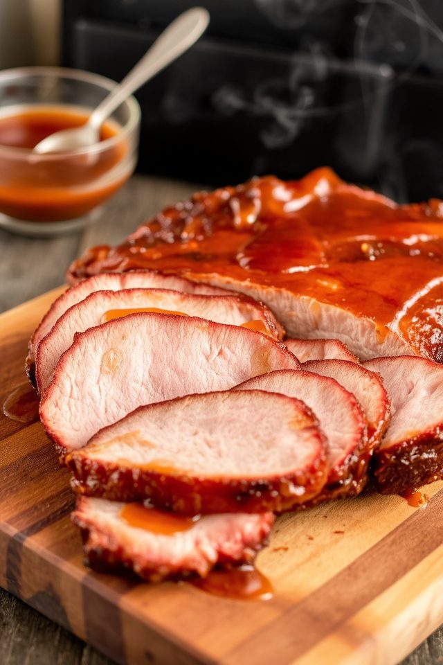 smoked brisket honey glaze