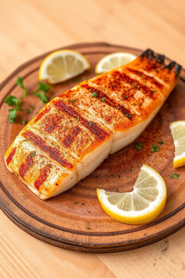 smoked catfish grilled perfectly