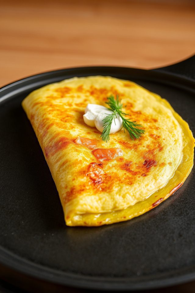 smoked salmon breakfast delight